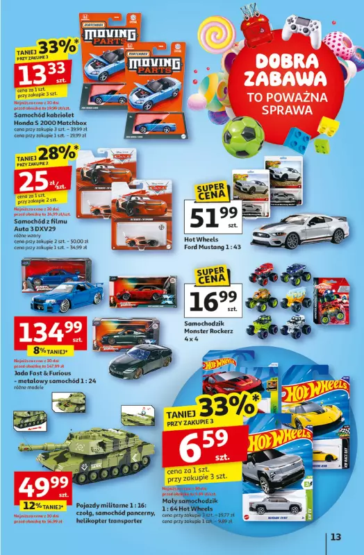 Auchan - gazetka promocyjna Gazetka Uśmiech mamy? Zaplanowany! Hipermarket Auchan  do środy 28.05 - strona 13