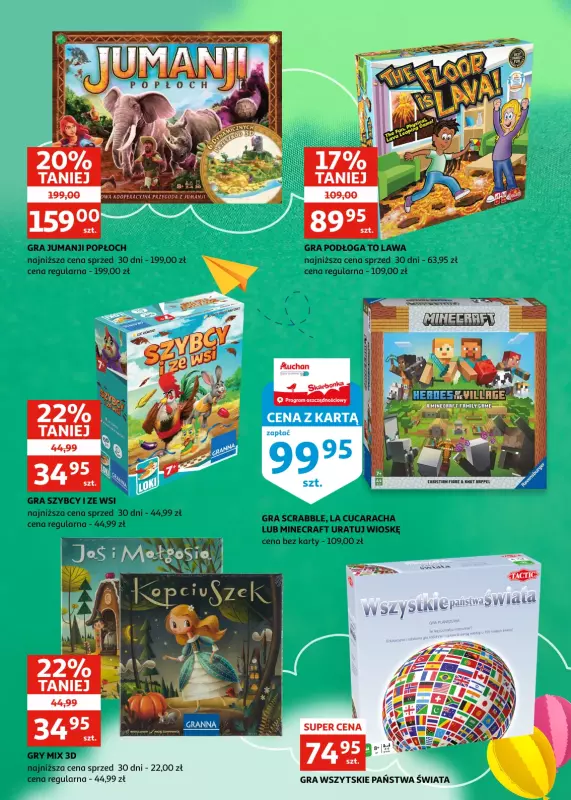 Auchan - gazetka promocyjna Gazetka Racibórz I Wielka frajda na Dzień Dziecka od środy 21.05 do wtorku 03.06 - strona 13