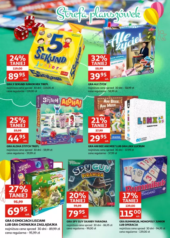 Auchan - gazetka promocyjna Gazetka Zielona Góra I Wielka frajda na Dzień Dziecka od środy 21.05 do wtorku 03.06 - strona 12