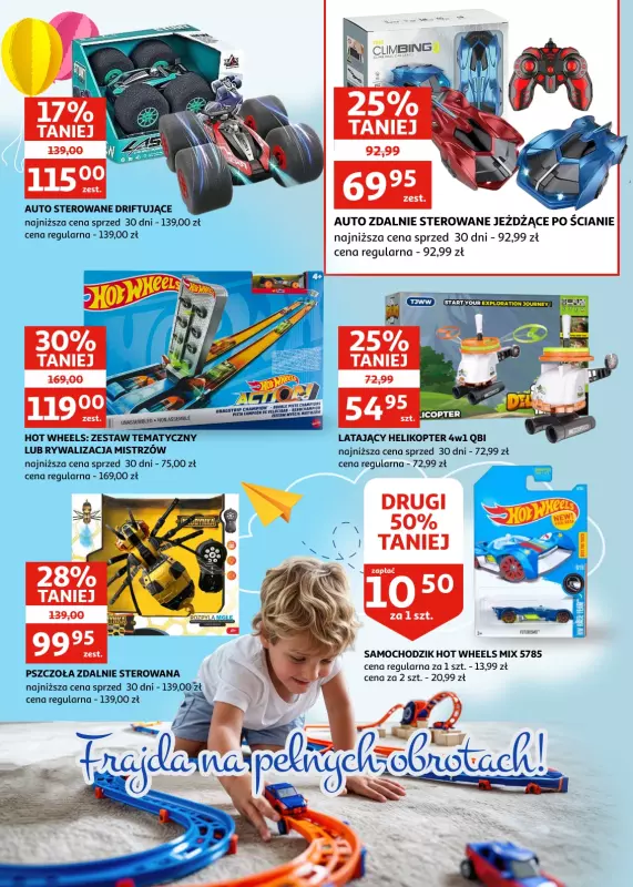 Auchan - gazetka promocyjna Gazetka Zielona Góra I Wielka frajda na Dzień Dziecka od środy 21.05 do wtorku 03.06 - strona 8