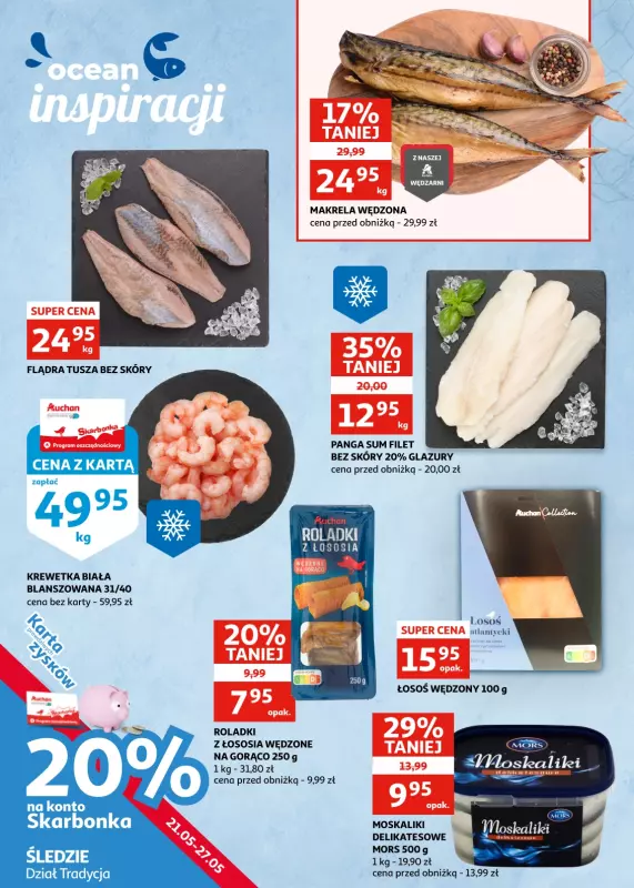 Auchan - gazetka promocyjna Gazetka Racibórz I Prezenty od serca na Dzień Mamy od środy 21.05 do wtorku 27.05 - strona 10