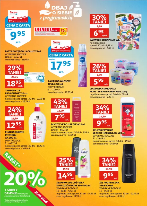 Auchan - gazetka promocyjna Gazetka Racibórz I Prezenty od serca na Dzień Mamy od środy 21.05 do wtorku 27.05 - strona 24