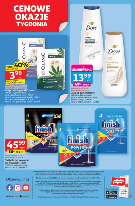 Auchan - gazetka promocyjna Gazetka Dobra Zabawa to Poważna Sprawa Supermarket Auchan  do środy 04.06 - strona 14