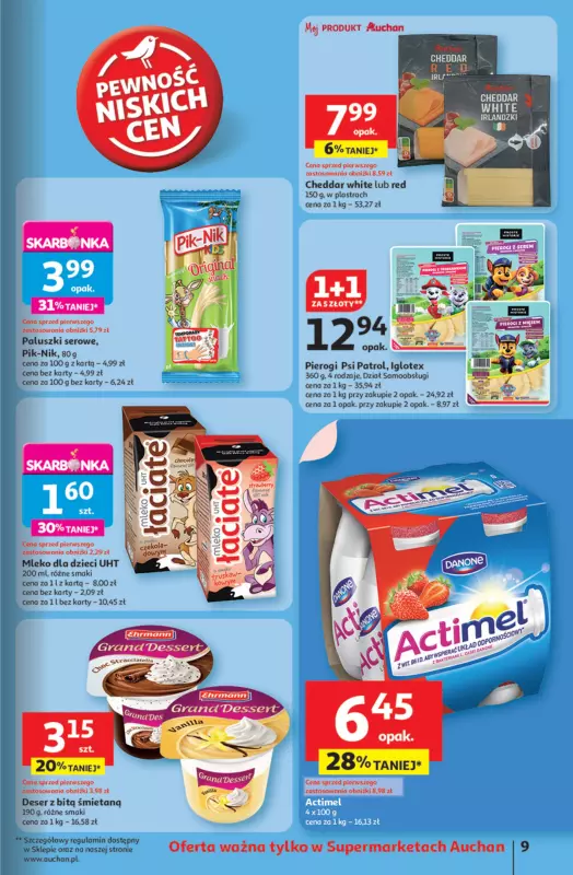 Auchan - gazetka promocyjna Gazetka Dobra Zabawa to Poważna Sprawa Supermarket Auchan  do środy 04.06 - strona 11