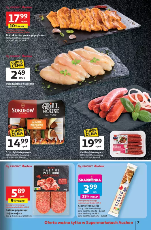 Auchan - gazetka promocyjna Gazetka Dobra Zabawa to Poważna Sprawa Supermarket Auchan  do środy 04.06 - strona 9