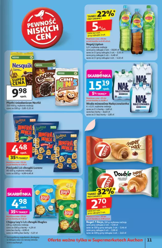 Auchan - gazetka promocyjna Gazetka Dobra Zabawa to Poważna Sprawa Supermarket Auchan  do środy 04.06 - strona 13
