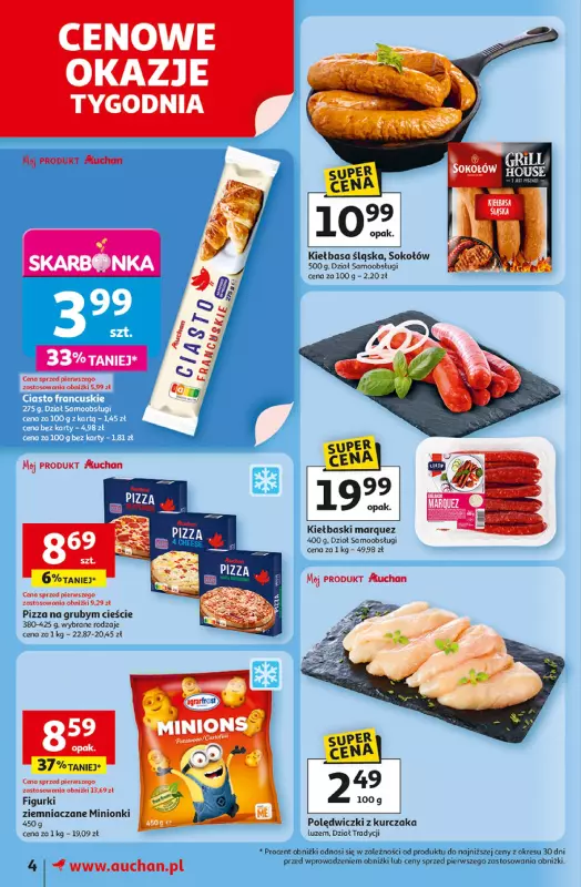 Auchan - gazetka promocyjna Gazetka Dobra Zabawa to Poważna Sprawa Moje Auchan od czwartku 29.05 do środy 04.06 - strona 4