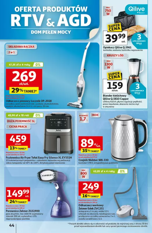 Auchan - gazetka promocyjna Dobra Zabawa to Poważna Sprawa Hipermarket Auchan od czwartku 29.05 do środy 04.06 - strona 46