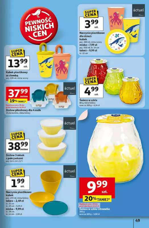 Auchan - gazetka promocyjna Dobra Zabawa to Poważna Sprawa Hipermarket Auchan  do środy 04.06 - strona 51