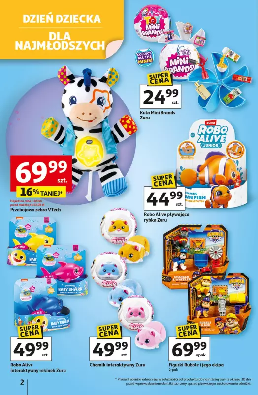 Auchan - gazetka promocyjna Dobra Zabawa to Poważna Sprawa Hipermarket Auchan   - strona 2