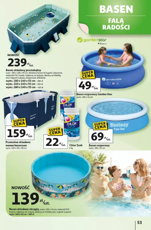 Auchan - gazetka promocyjna Dobra Zabawa to Poważna Sprawa Hipermarket Auchan  do środy 04.06 - strona 55