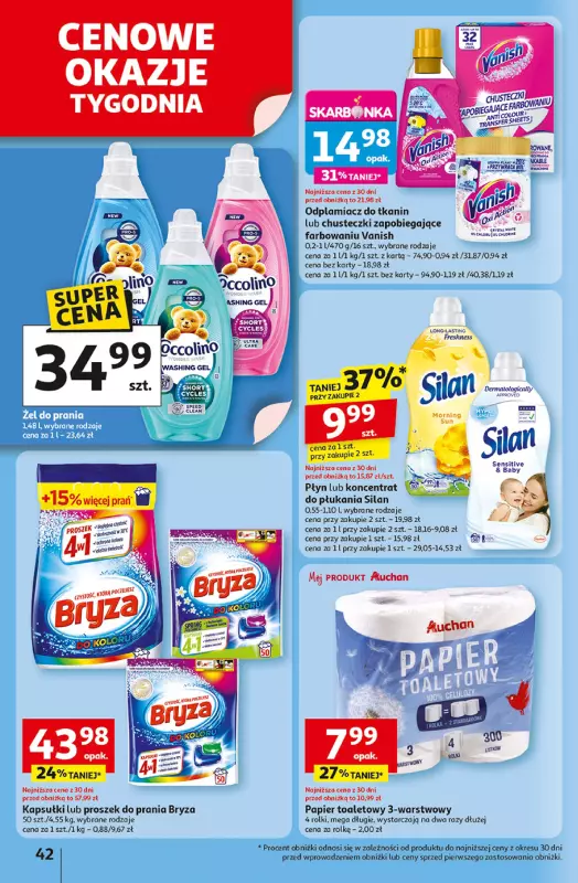 Auchan - gazetka promocyjna Dobra Zabawa to Poważna Sprawa Hipermarket Auchan od czwartku 29.05 do środy 04.06 - strona 44