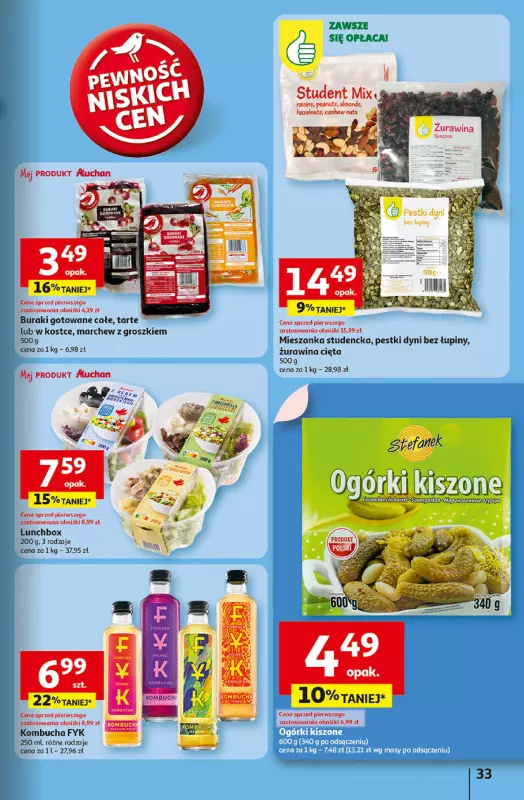 Auchan - gazetka promocyjna Dobra Zabawa to Poważna Sprawa Hipermarket Auchan  do środy 04.06 - strona 35