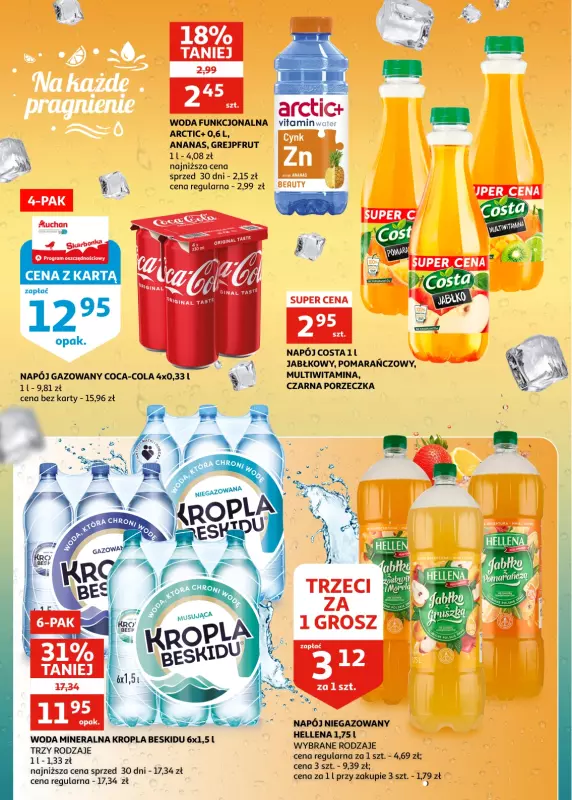 Auchan - gazetka promocyjna Gazetka Zielona Góra I Orzeźwienie w dobrej cenie! od środy 28.05 do wtorku 03.06 - strona 2