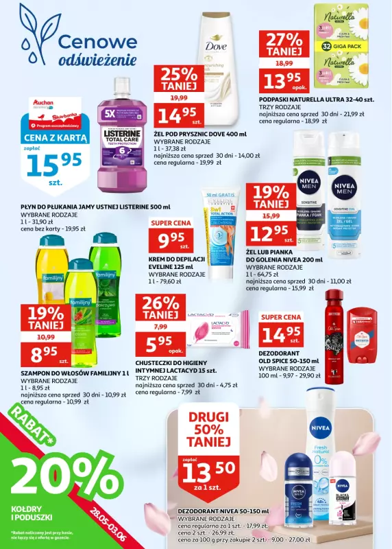 Auchan - gazetka promocyjna Gazetka Racibórz I Orzeźwienie w dobrej cenie! od środy 28.05 do wtorku 03.06 - strona 16