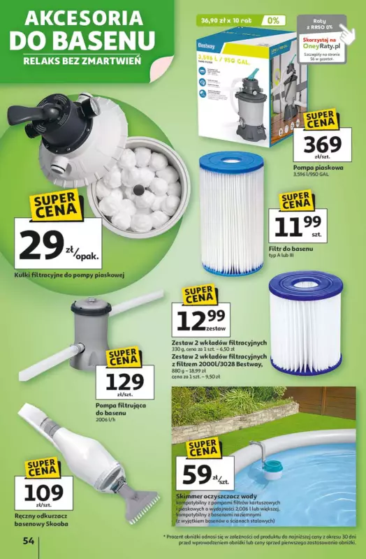 Auchan - gazetka promocyjna Lato First Minute Hipermarket Auchan od czwartku 05.06 do środy 11.06 - strona 58