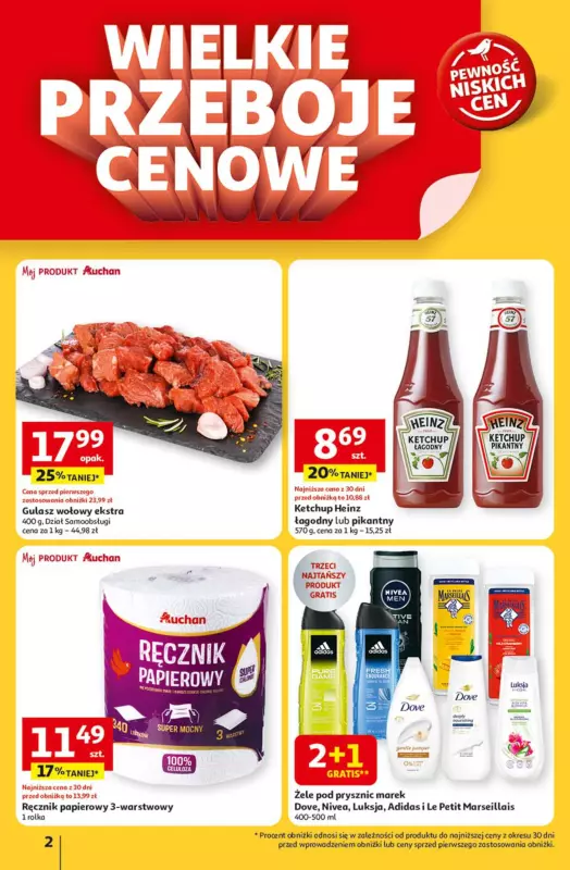 Auchan - gazetka promocyjna Lato First Minute Hipermarket Auchan   - strona 2