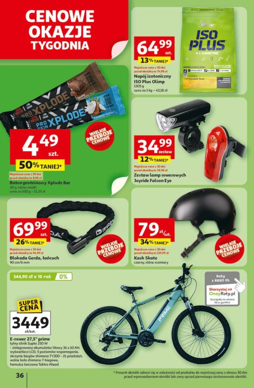 Auchan - gazetka promocyjna Lato First Minute Hipermarket Auchan  do środy 11.06 - strona 40