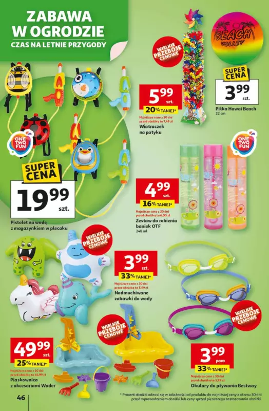 Auchan - gazetka promocyjna Lato First Minute Hipermarket Auchan od czwartku 05.06 do środy 11.06 - strona 50