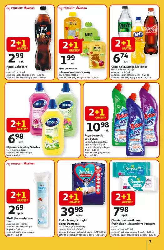 Auchan - gazetka promocyjna Lato First Minute Hipermarket Auchan od czwartku 05.06 do środy 11.06 - strona 11
