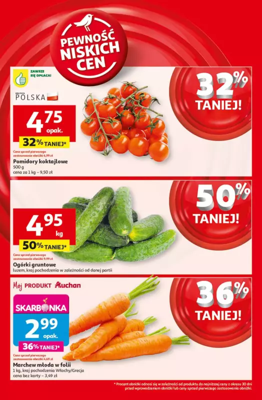 Auchan - gazetka promocyjna Lato First Minute Hipermarket Auchan  do środy 11.06 - strona 6