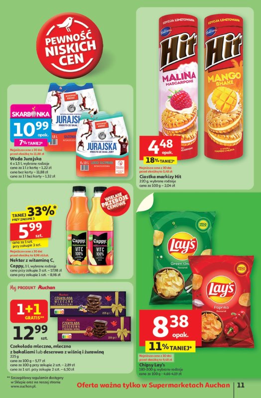 Auchan - gazetka promocyjna Lato First Miinute Supermarket Auchan od czwartku 05.06 do środy 11.06 - strona 13