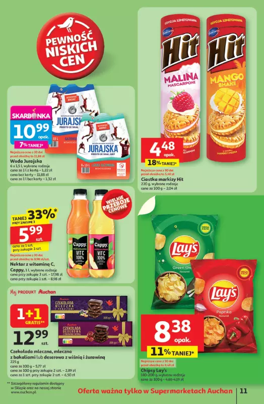 Auchan - gazetka promocyjna Lato First Miinute Supermarket Auchan od czwartku 05.06 do środy 11.06 - strona 13