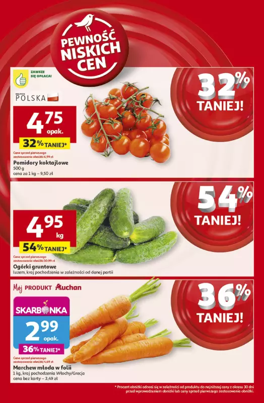 Auchan - gazetka promocyjna Lato First Miinute Moje Auchan od czwartku 05.06 do środy 11.06 - strona 4