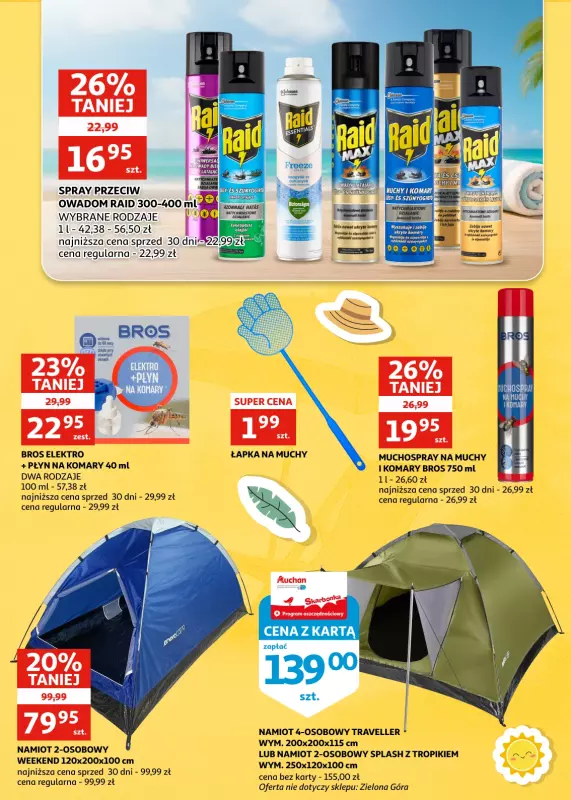 Auchan - gazetka promocyjna Gazetka Racibórz I Wakacje w stylu Auchan od środy 04.06 do wtorku 10.06 - strona 5
