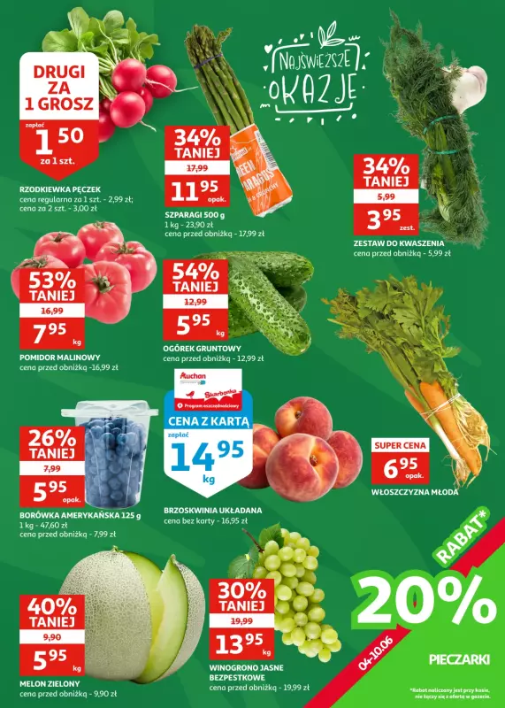 Auchan - gazetka promocyjna Gazetka Racibórz I Wakacje w stylu Auchan od środy 04.06 do wtorku 10.06 - strona 13