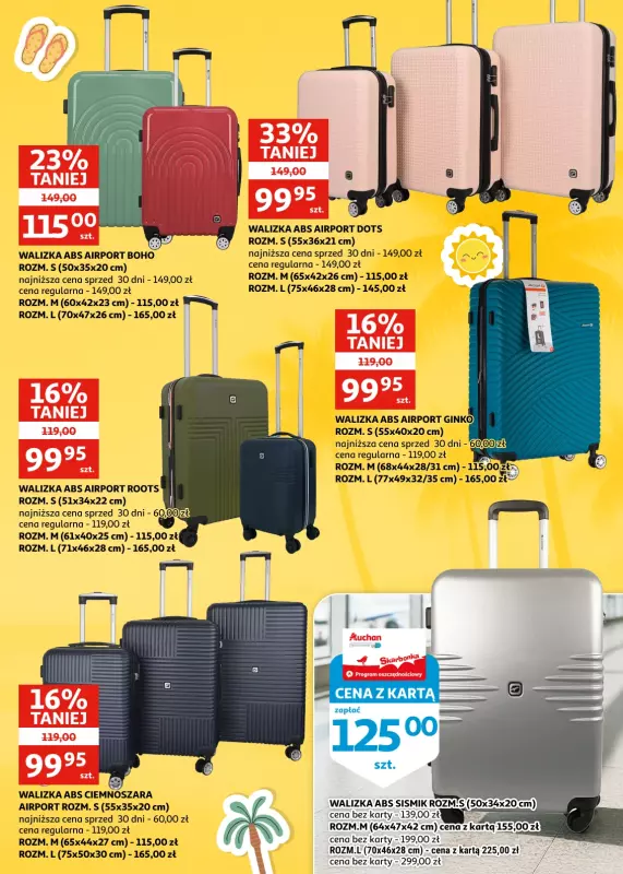 Auchan - gazetka promocyjna Gazetka Zielona Góra I Wakacje w stylu Auchan od środy 04.06 do wtorku 10.06 - strona 3