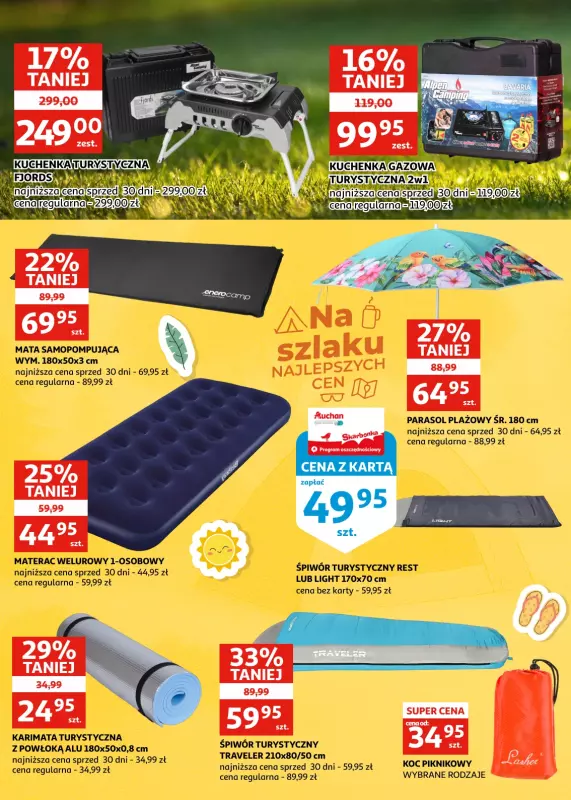 Auchan - gazetka promocyjna Gazetka Zielona Góra I Wakacje w stylu Auchan od środy 04.06 do wtorku 10.06 - strona 4