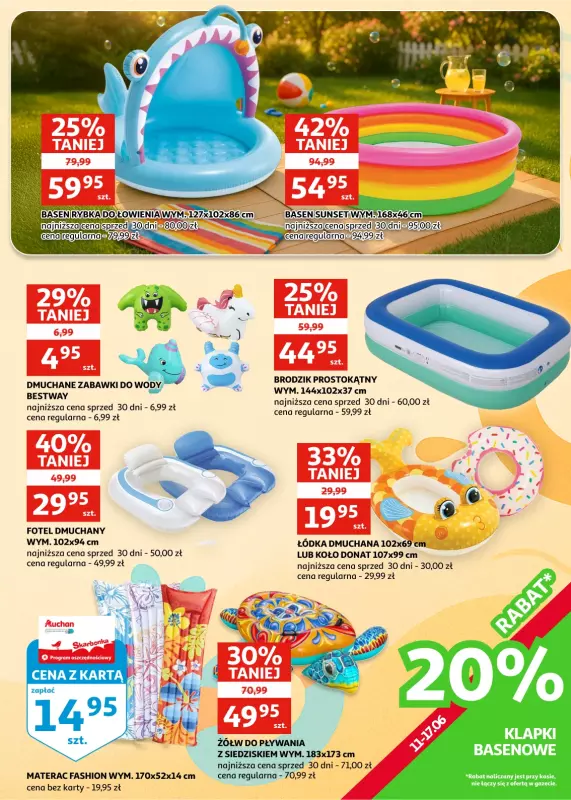 Auchan - gazetka promocyjna Gazetka Zielona Góra | Czas na chill, czas na grill od środy 11.06 do wtorku 17.06 - strona 3
