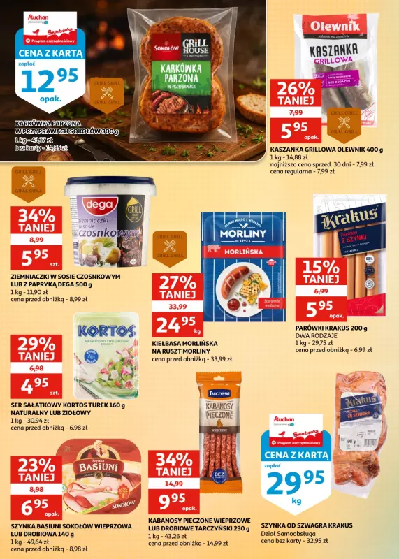 Auchan - gazetka promocyjna Gazetka Zielona Góra | Czas na chill, czas na grill od środy 11.06 do wtorku 17.06 - strona 14