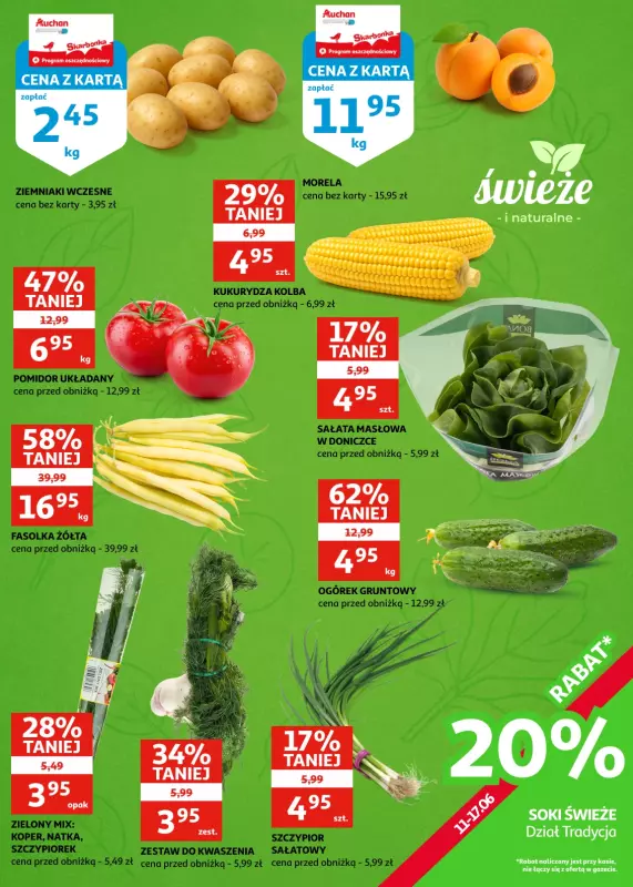 Auchan - gazetka promocyjna Gazetka Zielona Góra | Czas na chill, czas na grill od środy 11.06 do wtorku 17.06 - strona 9