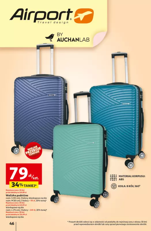 Auchan - gazetka promocyjna Gazetka Tak smakuje lato Hipermarket Auchan  do środy 18.06 - strona 48