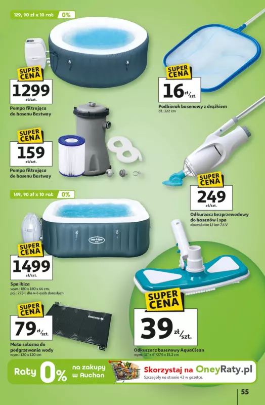 Auchan - gazetka promocyjna Gazetka Tak smakuje lato Hipermarket Auchan  do środy 18.06 - strona 57