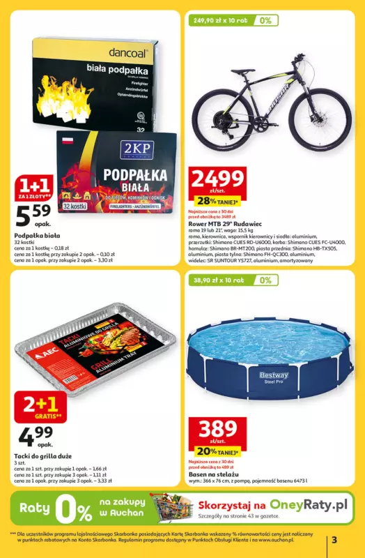 Auchan - gazetka promocyjna Gazetka Tak smakuje lato Hipermarket Auchan od czwartku 12.06 do środy 18.06 - strona 3