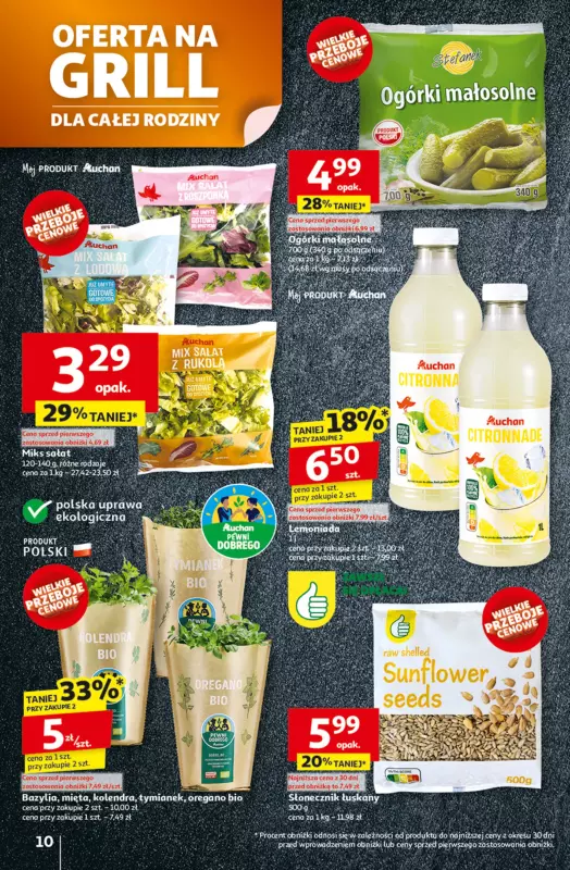 Auchan - gazetka promocyjna Gazetka Tak smakuje lato Hipermarket Auchan  do środy 18.06 - strona 12