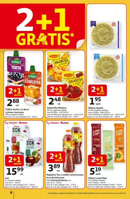 Auchan - gazetka promocyjna Gazetka Tak smakuje lato Hipermarket Auchan od czwartku 12.06 do środy 18.06 - strona 10