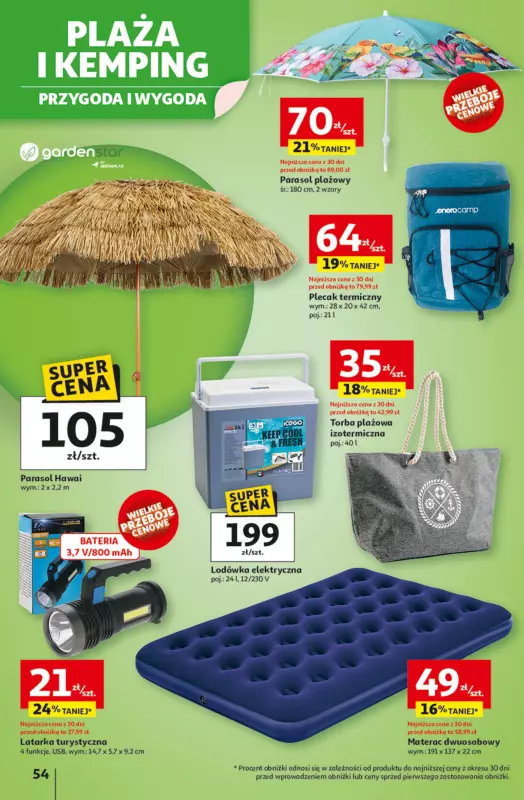 Auchan - gazetka promocyjna Gazetka Tak smakuje lato Hipermarket Auchan  do środy 18.06 - strona 56