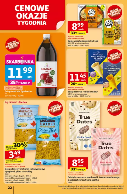 Auchan - gazetka promocyjna Gazetka Tak smakuje lato Hipermarket Auchan  do środy 18.06 - strona 24