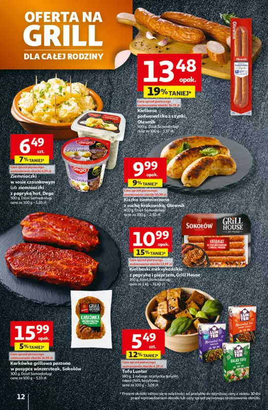 Auchan - gazetka promocyjna Gazetka Tak smakuje lato Hipermarket Auchan  do środy 18.06 - strona 14