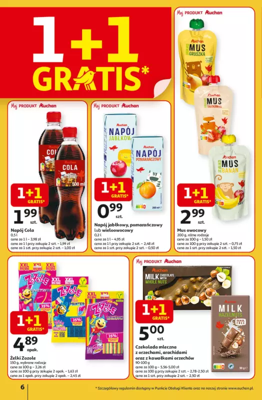 Auchan - gazetka promocyjna Gazetka Tak smakuje lato Hipermarket Auchan od czwartku 12.06 do środy 18.06 - strona 8