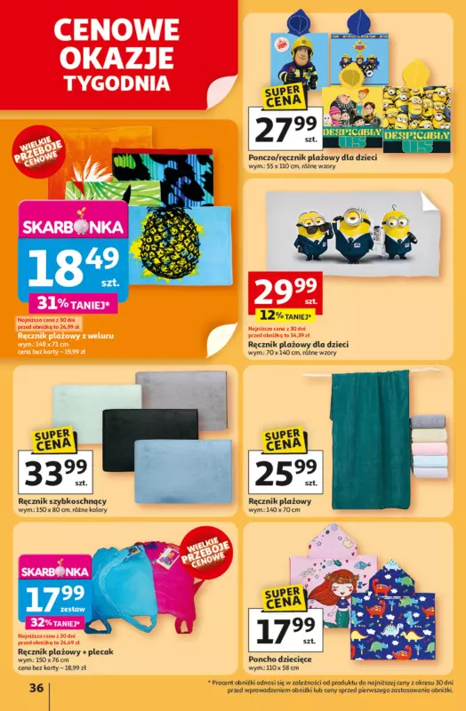 Auchan - gazetka promocyjna Gazetka Tak smakuje lato Hipermarket Auchan  do środy 18.06 - strona 38