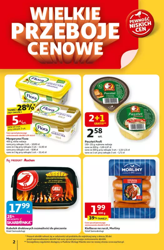 Auchan - gazetka promocyjna Gazetka Tak smakuje lato Hipermarket Auchan  do środy 18.06 - strona 2