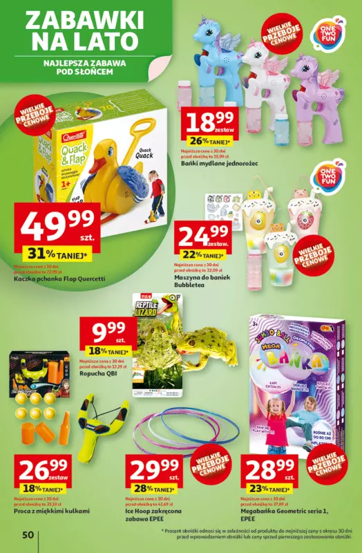 Auchan - gazetka promocyjna Gazetka Tak smakuje lato Hipermarket Auchan  do środy 18.06 - strona 52