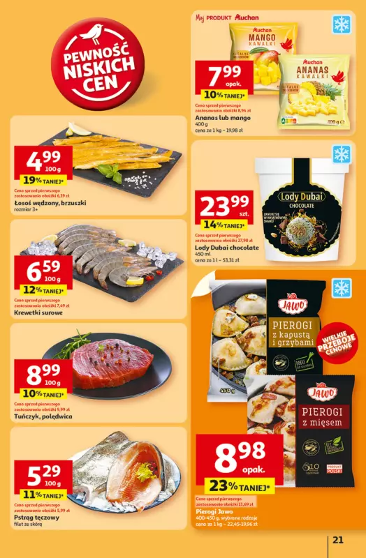 Auchan - gazetka promocyjna Gazetka Tak smakuje lato Hipermarket Auchan  do środy 18.06 - strona 23