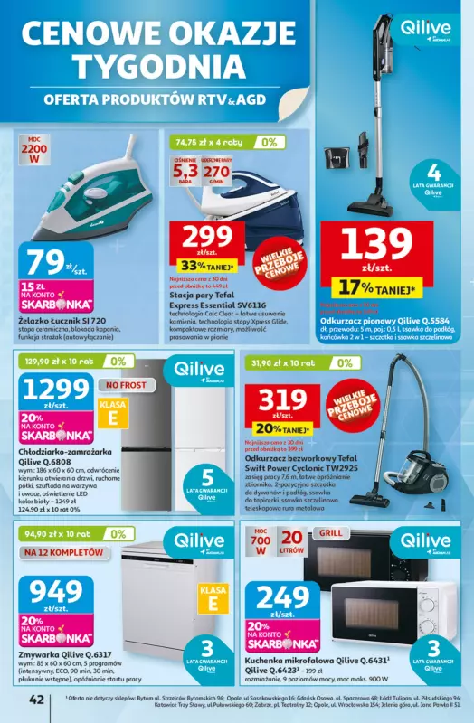 Auchan - gazetka promocyjna Gazetka Tak smakuje lato Hipermarket Auchan  do środy 18.06 - strona 44