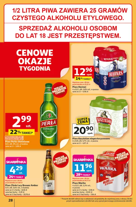 Auchan - gazetka promocyjna Gazetka Tak smakuje lato Hipermarket Auchan  do środy 18.06 - strona 30